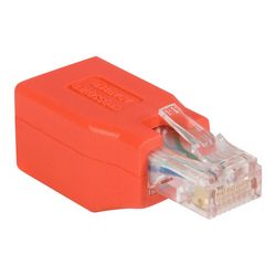 Ethernet kabel Cat6 STARTECH.COM C6CrossoVER (Cat6 crossover Adapter, GbE, Ethernet mrežni kabel, crossover Adapter) crvena