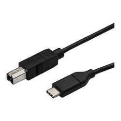 USB C na USB B printer kabel STARTECH.COM USB2CB3M (10 ft / 3m, USB C printer kabel, USB C na USB B kabel, USB Type C na Type B, USB-C kabel, 3 m)