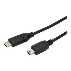 USB C na Mini USB kabel STARTECH.COM USB2CMB2M (6 ft / 2m, M/M, USB 2.0, Mini USB kabel, USB C na Mini B kabel, USB Type C na Mini USB, USB-C kabel, 2 