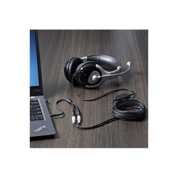 Slušalice splitter STARTECH.COM headset splitter od 4 položaja (na 2x 3 položaja 3.5mm, 20 cm (MUYHSFMM))