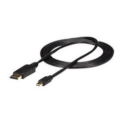 Mini DisplayPort na DisplayPort kabel STARTECH.COM duljine 6 ft (2 m) (4K x 2K UHD Mini DisplayPort na DisplayPort adapter kabel, Mini DP na DP kabel za 
