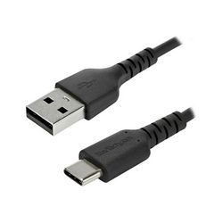 USB-C kabel STARTECH.COM USB C na USB C kabel za punjenje od 2m (izdržljiv brzi punjač i sinkronizacijski USB 2.0 tip C na C kabel, TPE jakna aramidna vlakna 