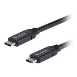 USB C na USB C kabel STARTECH.COM USB2C5C1M (3 ft / 1m, USB-IF certificiran, 5A PD, USB 2.0, USB Type C kabel za punjenje, USB C brzi kabel za punjenje, USB-C 