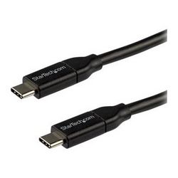 USB C na USB C kabel STARTECH.COM USB2C5C3M (10 ft / 3m, USB-IF certificiran, 5A PD - USB 2.0, USB Type C kabel za punjenje, USB C brzi kabel za punjenje, 