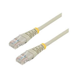 Patch kabel STARTECH.com 10m Gray Cat5e / Cat 5 Snagless Ethernet Patch Cable (10 m) siva