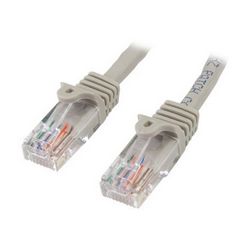 Patch kabel STARTECH.COM CAT5e / Cat 5 snagless patch kabel (15 m) siva