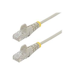 Patch kabel STARTECH.COM CAT6 kabel od 3m (Slim CAT6 patch kord, Snagless, LSZH (N6PATC3MGRS)) siva