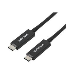 Thunderbolt kabel STARTECH.COM TBLT3MM1MA duljine 3.3 ft/1 m (aktivni 40Gbps Thunderbolt 3 kabel, 5k 60Hz/4k 60Hz, certificirani TB3 kabel s podrškom za 