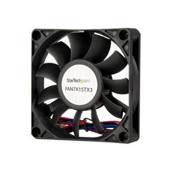 Ventilator za računalno kućište STARTECH.COM FAN7X15TX3 (70x15mm zamjenski računalni ventilator s kugličnim ležajem i TX3 priključkom, ventilator s 3 pina za 