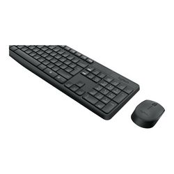 Set tipkovnice i miša LOGITECH MK235 (US raspored tipki) siva