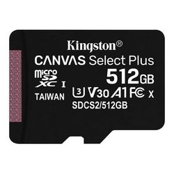 Memorijska kartica KINGSTON Canvas Select Plus (SDXC UHS-I, 512 GB)