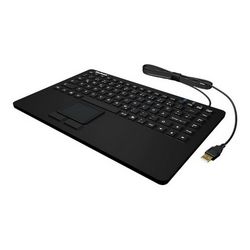 KeySonic Keyboard with Touchpad KSK-5230IN - crna