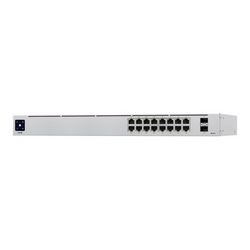 Mrežni prekidač UBIQUITI UniFi Switch USW-16-POE (16 portova, 16x GE 10/100/1000, 8x PoE+, 2x SFP)