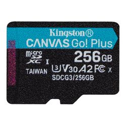 Memorijska kartica KINGSTON Canvas Go! Plus (microSDXC UHS-I, 256 GB)