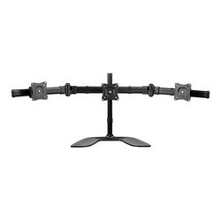 Nosač monitora s tri zaslona STARTECH.COM ARMBARTRIO2 (pokretni, za monitore od 13" do 27" podesivi VESA nosač monitora za postavu s tri monitora, čelik, nosač 