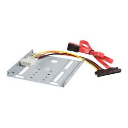 Nosač SSD-a STARTECH.COM BRACKET25SAT (čvrsti metalni, 2.5in na 3.5 tvrdi disk adapter, SSD nosač, SSD kit za nadogradnju, adapter ležišta)