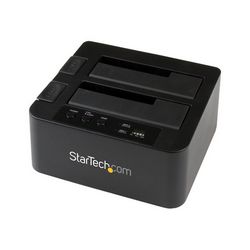 Dvostruki nosač tvrdog diska STARTECH.COM (za kopiranje, samostalni USB 3.0 (5 Gbps) eSATA na 2.53.5 SATA III HDDSSD kloner/kopirka, priključna stanica za 