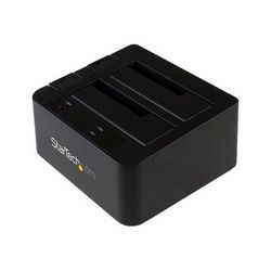 Dvostruka priključna stanica STARTECH.COM za tvrdi disk (USB 3.1 na SATA, USB 3.1 (10 Gbps) priključna stanica za tvrdi disk, vanjski 2.53.5 SATA IIIIII, 