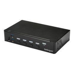 HDMI KVM switch STARTECH.COM KVM / USB switch sa četiri porta (1080p, USB 3.0 i audio podrška, KVM video switch (SV431HDU3A2), za montažu u ormar)