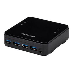USB 3.0 prekidač za dijeljenje periferije STARTECH.COM HBS304A24A (4 USB 3.0 x 4 računala, Mac / Windows / Linux, USB A/B prekidač, 4 priključka)