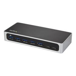 Hub s sedam USB C priključaka STARTECH.COM (USB-C na 5x USB-A, 2x USB-C USB 3.0 (USB 3.1/3.2 Gen 1 SuperSpeed 5Gbps), samonapajan Type-C hub s napajanjem, hub 