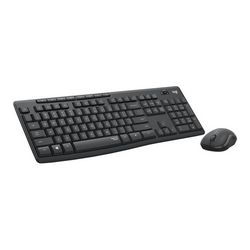 Set tipkovnice i miša LOGITECH MK295 Graphite siva