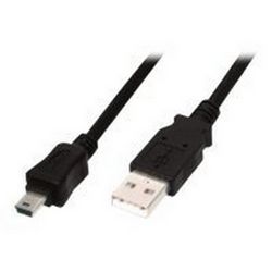 USB kabel DIGITUS (USB 2.0 Type-A, Mini USB Type-B, 1.8 m)