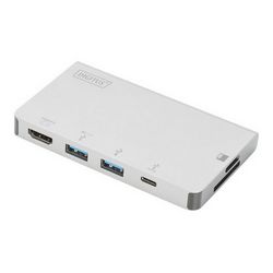 Priključna stanica za prijenosno računalo DIGITUS DA-70867 (USB-C)
