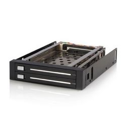 Adapter za spremnik s dva pogona bez ladice STARTECH.COM od 2.5in Hot Swap SATA Mobile Rack Backplane (dvostruki SATA mobilni rack spremnik za HDD od 3.5in (HSB220SAT25B))