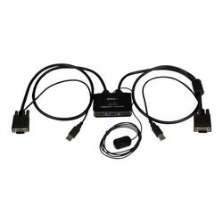 USB VGA kabelski KVM prekidač STARTECH.COM s dva priključka (napajani iz USB-a s daljinskim prekidačem (SV211USB), VGA sa dva priključka (SV211USB), KVM prekidač sa VGA-om (SV211USB))