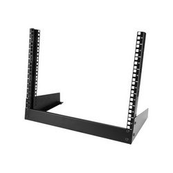 Otvoreni stalak za mrežu STARTECH.COM RK8OD (8U otvoreni okvirni mrežni ormar, 19" 2 posta samostojeći stolni rack za računala, audio/video, mediju, IT, 