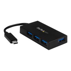 USB C Hub STARTECH.COM hub sa četiri porta (s četiri priključka USB-A USB 3.0 (USB 3.1/3.2 Gen 1 SuperSpeed 5Gbps), USB Bus ili samostalno napajanje, 