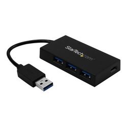 USB 3.0 Hub STARTECH.COM hub sa četiri porta (USB tip A na 1x USB-C i 3x USB-A SuperSpeed 5Gbps, USB Bus Powered, prijenosni / laptop USB 3.1 Gen 1 Hub 