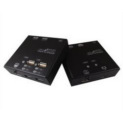 Roline VALUE KVM Extender over Cat.5e/6, HDMI, 4×USB, max. 60m