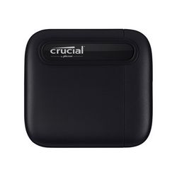 SSD CRUCIAL X6 (2 TB, USB 3.2 Gen 2) crna