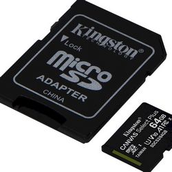Memorijska kartica KINGSTON Canvas Select Plus (microSDXC UHS-I, 64 GB)
