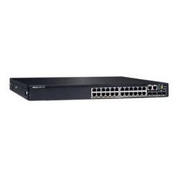 Preklopnik DELL EMC PowerSwitch N2200-ON Series N2224PX-ON (24 priključka, upravljani, za montažu na stalak, CAMPUS Smart Value) crni