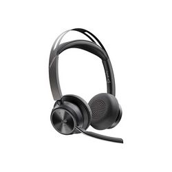 Slušalice POLY Voyager Focus 2 UC (s punjačkim postoljem)
