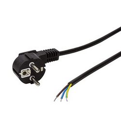 Naponski kabel LOGILINK (CEE 7/7 na golim žicama, 1.5 m)