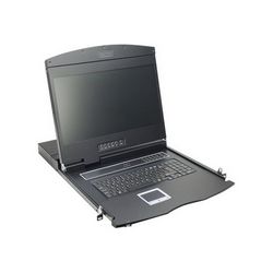 DIGITUS Modular KVM-Console DS-72211-4GE - 48.3 cm (19") - 1366 x 768 WXGA HD
