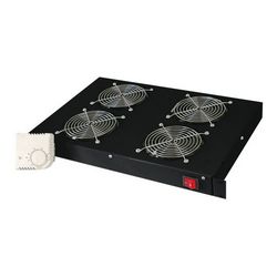 Ladica za ventilatore DIGITUS Professional Line DN-19 FAN-4-HO-SW (za ormar)