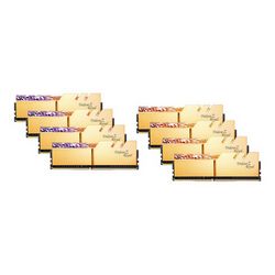 G.Skill Trident Z Royal Series - DDR4 - kit - 128 GB: 8 x 16 GB - DIMM 288-pin - 3200 MHz / PC4-25600 - unbuffered