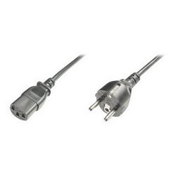 Kabel za napajanje DIGITUS (CEE 7/7 (tip-F)(CEE 7/7) muški/IEC C13 ženski, 1.8 m)