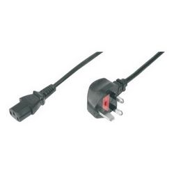 Naponski kabel DIGITUS British (BS 1363 muški/IEC C13 ženski, 1.8 m)