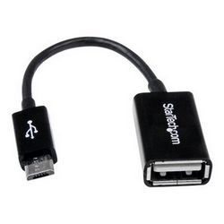 USB Adapter STARTECH.COM (Micro USB na USB OTG Host Adapter, M/F On-The-GO Host kabel Adapter, UUSBOTG, 12.7 cm)