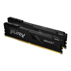 RAM memorija KINGSTON FURY Beast (DDR4, kit, 64 GB: 2 x 32 GB, DIMM 288-pin, 3600 MHz / PC4-28800, unbuffered)