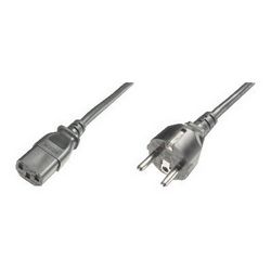 Kabel za napajanje DIGITUS (CEE 7/7 (Type-F)(CEE 7/7) muški/IEC C13 ženski, 1.2 m)