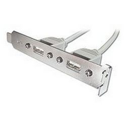 USB kabel za utor DIGITUS (2x USB Type-A/2x IDC 5-pin, 25 cm)