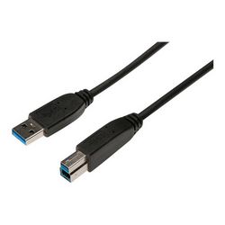 Kabel za povezivanje DIGITUS (USB 3.0, Tip-A/Tip-B, 1.8 m)