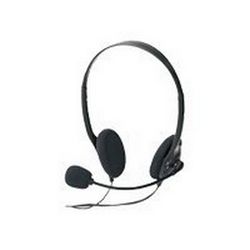 Slušalice EDNET Stereo Headset 83022 (žične, 3.5mm, s mikrofonom, on-ear, s kontrolom jačine zvuka)